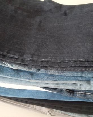 lotto n.14 jeans donna varie marche