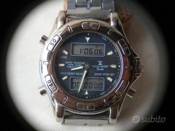 Wille Freres Ivelue crono multifunzioni acciaio