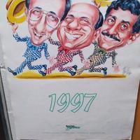 Calendario caricature personaggi famosi a euro 20