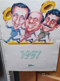 Calendario caricature personaggi famosi a euro 20