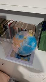 mappamondo puzzle 3d con teca