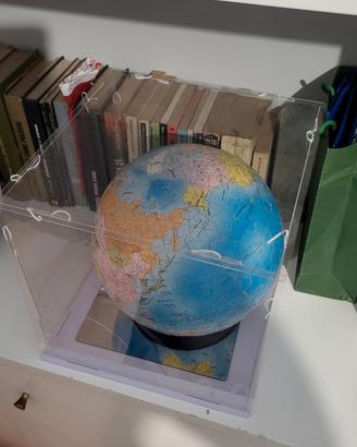 mappamondo puzzle 3d con teca