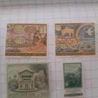 francobolli poste vaticane nuovi anni 70