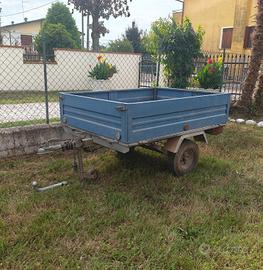 rimorchio trattorino tagliaerba, quad