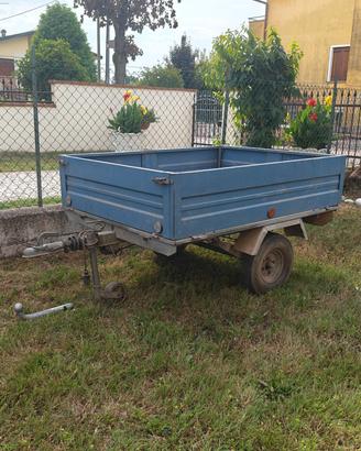 rimorchio trattorino tagliaerba, quad