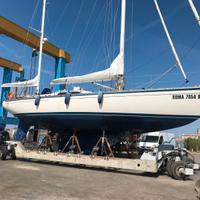 Barca a vela due alberi