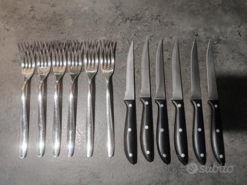 Set posate Salvinelli inox varie