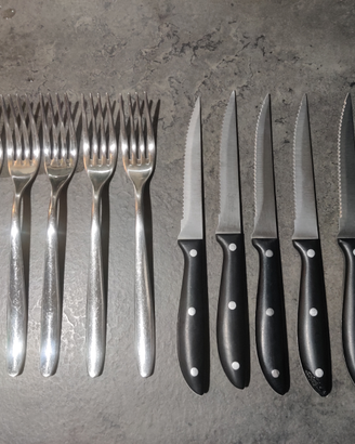 Set posate Salvinelli inox varie