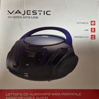 Radio CD portatile MAJESTIC AH 225R MP3/USB