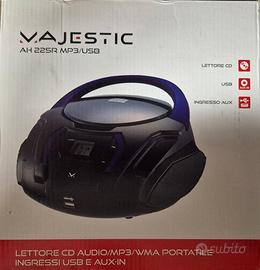 Radio CD portatile MAJESTIC AH 225R MP3/USB