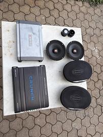 Impianto stereo auto come nuovo