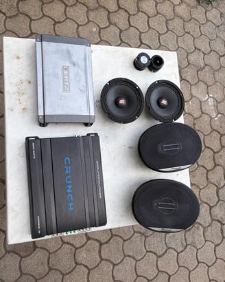 Impianto stereo auto come nuovo