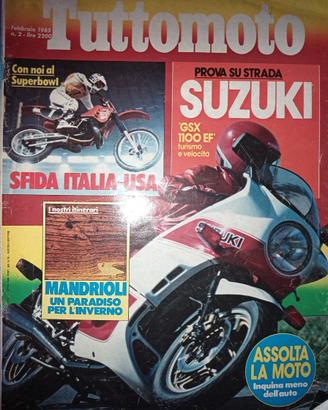 Rivista TUTTOMOTO numero 2 del 1985