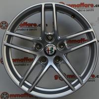 4 cerchi lega alfa romeo giulia r16 lt1960