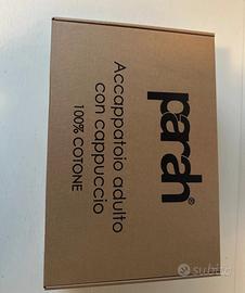 Accappatoio con cappuccio 100% cotone Parah