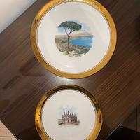 Set piatti LIMOGES con oro zecchino - vintage