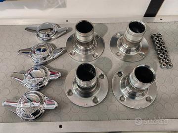 Set completo mozzi+gallettoni+dadi per cerchi 15 a