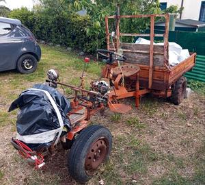 Motocoltivatore agricolo