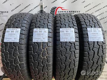 4 pneumatici 195/80 r15 hankook 4 stagioni 2023