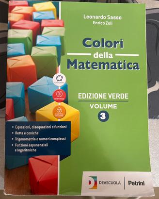 Libro, colori della matematica, volume 3