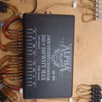 Crossover ALPHA 140W+140W Tuning auto