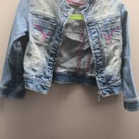 Giubbino jeans bimba 3 anni Gas