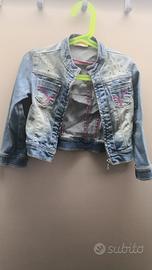 Giubbino jeans bimba 3 anni Gas