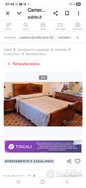 Letto vintage e como'