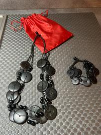Collana e braccialetto