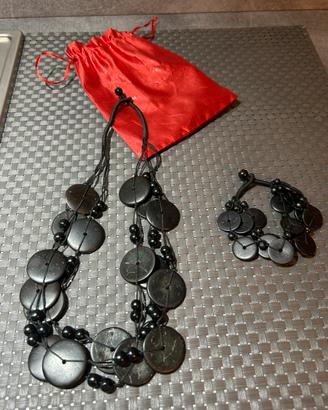 Collana e braccialetto