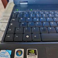 notebook acer extensa 5635zg - funzionante - difet