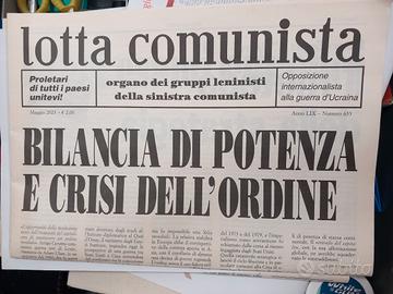 Lotta Comunista numero di maggio 2023