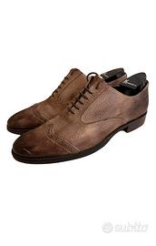 Scarpe Derby Uomo – Pelle Martellata Made in Italy