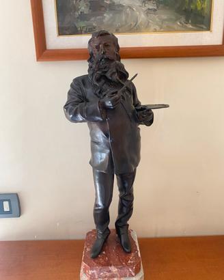COLLEZIONE DI STATUETTE  IN BRONZO