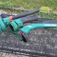 Black&Decker taglia bordi e aspiratore soffiatore