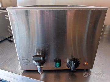2 bagnomaria professionali in acciaio inox 