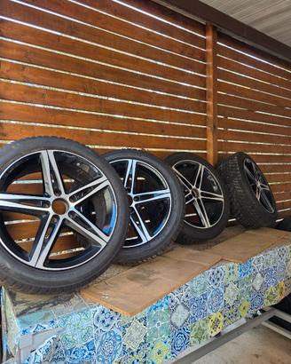 4 gomme+cerchi 18 mercedes