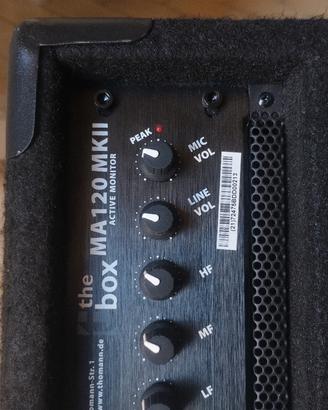 cassa da palco attiva THE BOX MA120 MKII