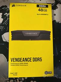 RAM DDR5 48GB Corsair Vengeance 6000MHz CL36 2x24