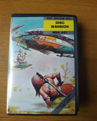 disc warrior gioco msx cassetta philips