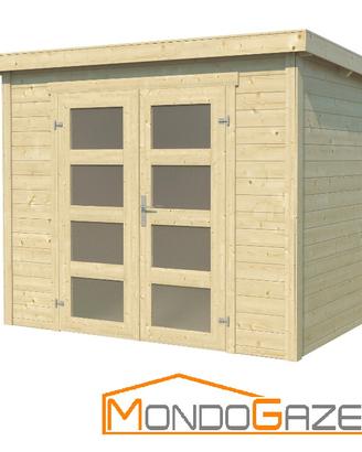 Casetta legno 270x270 Zamba 4 spess. 28 mm