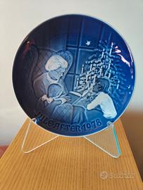 Piatto di Natale da collezione Bing & Grøndahl del