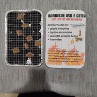 barbecue  griglia usa e getta 