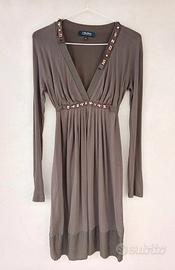 Abito lungo donna 'S Max Mara vintage Y2K, tg M 