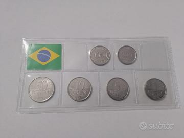 Collezione di monete brasiliane