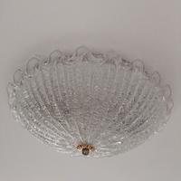 Plafoniera vetro murano artigianale