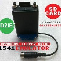 Emulatore floppy 1541 sd2iec sd per commodore 64