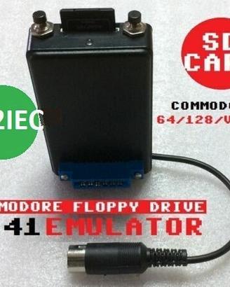 Emulatore floppy 1541 sd2iec sd per commodore 64