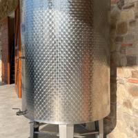 Botte acciaio inox 2500 litri