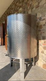 Botte acciaio inox 2500 litri